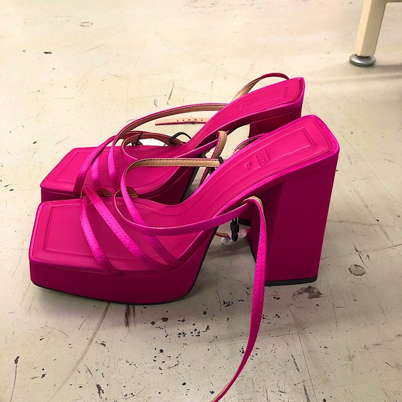 Zara chunky heels
